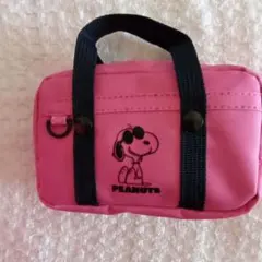 PEANUTS スヌーピー 小型バッグ ピンク