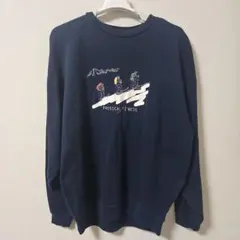 メンズスウェット ネイビー