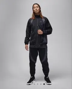 【美品】Jordan ブラック NIKE ジョーダン スポーツジャム ジャケット