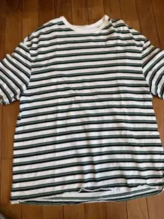 UNUSED ストライプ Tシャツ Lサイズのサムネイル