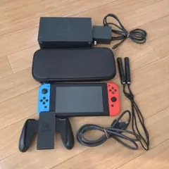 Nintendo Switch ネオンブルー/ネオンレッド 本体 付属品セット