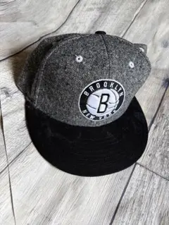ブルックリン ニューヨーク Nets アディダス NBA キャップ グレーのサムネイル