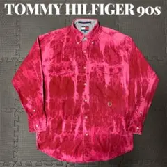 希少　トミーヒルフィガー TOMMY HILFIGER タイダイ　シャツ