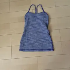 ルルレモン ストライプ タンクトップ