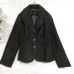 完売品☆セシオセラ　ラムレザージャケット　テーラード　スウェード　大人可愛い　M