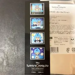 ツイステ　4コマステッカー　イデア　オルト　グリム