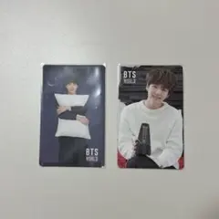 【本日限定値下げ‼️】BTSWORLD トレカ ユンギ SUGA 2枚セット