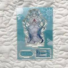 初音ミク　白い雪のプリンセスは　アクリルスタンド