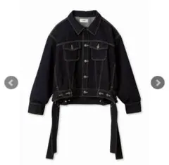SNIDEL デニムジャケット Gジャン インディゴのサムネイル