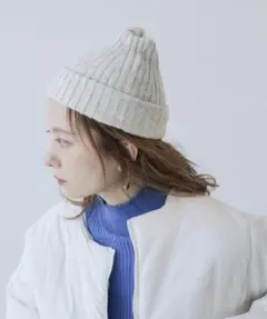 リブニットビーニー／レイカズン（Ray Cassin）無印　GU UNIQLO