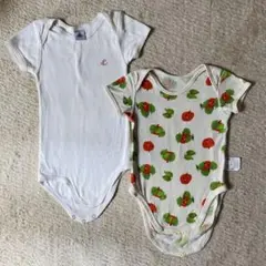 プチバトー ＆ UNIQLO ロンパース セット