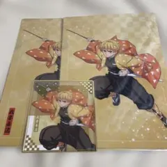アニプレックスオンラインくじ Ｆ賞 クリア色紙　我妻善逸