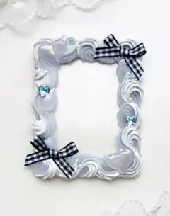 ホイップデコ　B8硬質トレカケース　くすみネイビー　ミックス