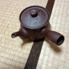 茶色 陶器 急須