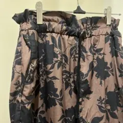 journal standard relume 花柄 ワイドパンツ サイズF