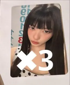 ive revive タワレコ トレカ イソ✖︎3