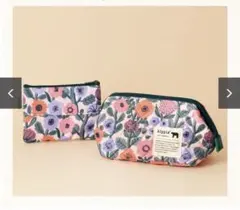 kippis ポーチ 2点セット 花柄のサムネイル