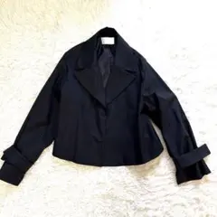 3XL✨46サイズ✨自由区 ショートトレンチ 訳あり 2024年 洗える
