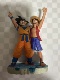 ドラゴンボールカプセル　ワンピース　ルフィ　悟空　　ドラカプ