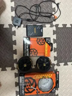 バートル17Vバッテリー＆ファンセット新品未使用 動作確認済み バートル 17V バッテリー ファン セット AC300