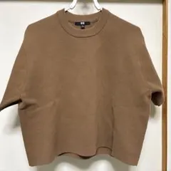UNIQLO ウォッシャブルミラノリブセーター　Ｌ