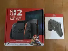 極美品】Nintendo Switch 2 マリオカートセット＋Proコン他 - メルカリ 【極美品】Nintendo Switch 2 マリオカートセット＋Proコン他