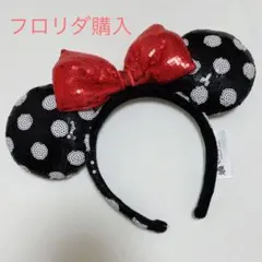 フロリダディズニー　ミニーカチューシャ
