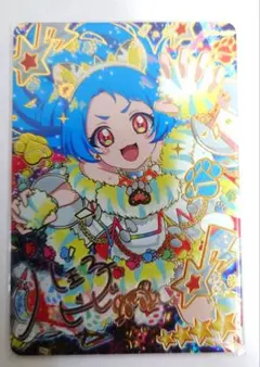 ひみつのアイプリ　ビビ　サイン　アニマルバズリウムタイガー