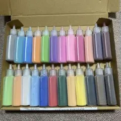 【新品】tonecraft アート用絵具 24本セット 色砂 砂絵