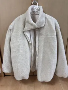 キルティング フリースジャケット