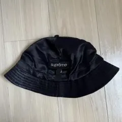 Supreme Black Bucket Hat
