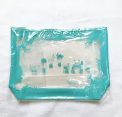 SEGAラッキークジ呪術廻戦　SPLASH×BATTLE F賞クリアポーチ　水色