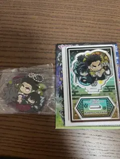 鬼滅の刃 時透無一郎＆悲鳴嶼行冥 アクスタとラバストセット