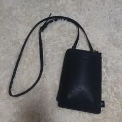 MACARONIC STYLE スマホショルダーバッグ ブラックのサムネイル