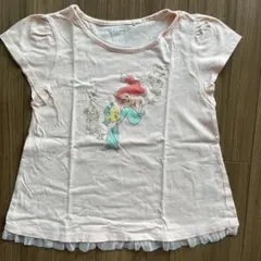 120 Tシャツ　プリンセス　アリエル　UNIQLO