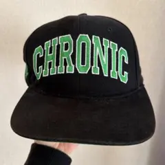 Dr. Dre クロニック 緑 マリファナ刺繍 スナップバックキャップ