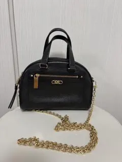 MICHEAL KORSレザー ハンドバッグ チェーンストラップ付き即発送