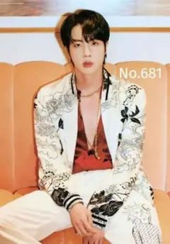 【ジン】No.681    写真　L版　ジン　JIN　ソクジン　BTS