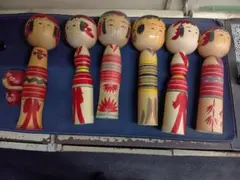 こけし 8体セット 弥治郎系