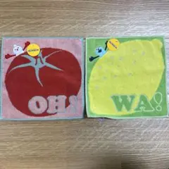 パペットスンスン　ノンノン　スンスン　ハンドタオル2枚セット　タオル美術館