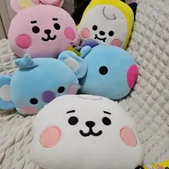 BT21 BTS ベビー　フェイス　クッション　まとめ売り　7点セット