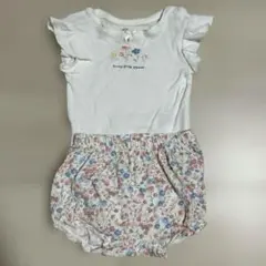 H&M ボディ肌着+ショートパンツ＋ヘアバンド　３点セット　サイズ62 4ヶ月頃