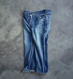 echeveria Splashed Denim pant 5P デニムパンツのサムネイル