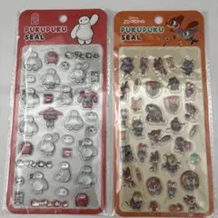 あま様⭐︎ディズニーぷくぷくシール　4枚セット