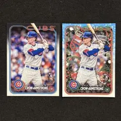 【RC】Pete Crow-Armstrong 2024 Topps 2枚セット