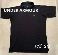 【UNDER ARMOUR】半袖 ポロシャツ メンズ ＳＭ ブラック