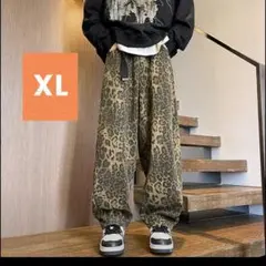 パンツ デニムパンツ レオパード XL 相性抜群!! 最旬スタイル