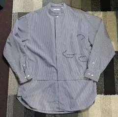 ユニクロ＋J ストライプシャツ 長袖