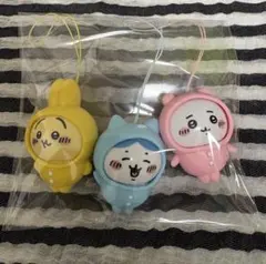 美品　ちいかわ　パジャマパーティーズ おきがえパジャママスコット 3種セット