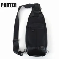★美品★PORTER HEAT ポーター ヒート スリングショルダーバッグ